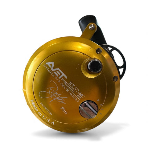 Avet HX 5/2 Raptor Plus MC Cast Gold